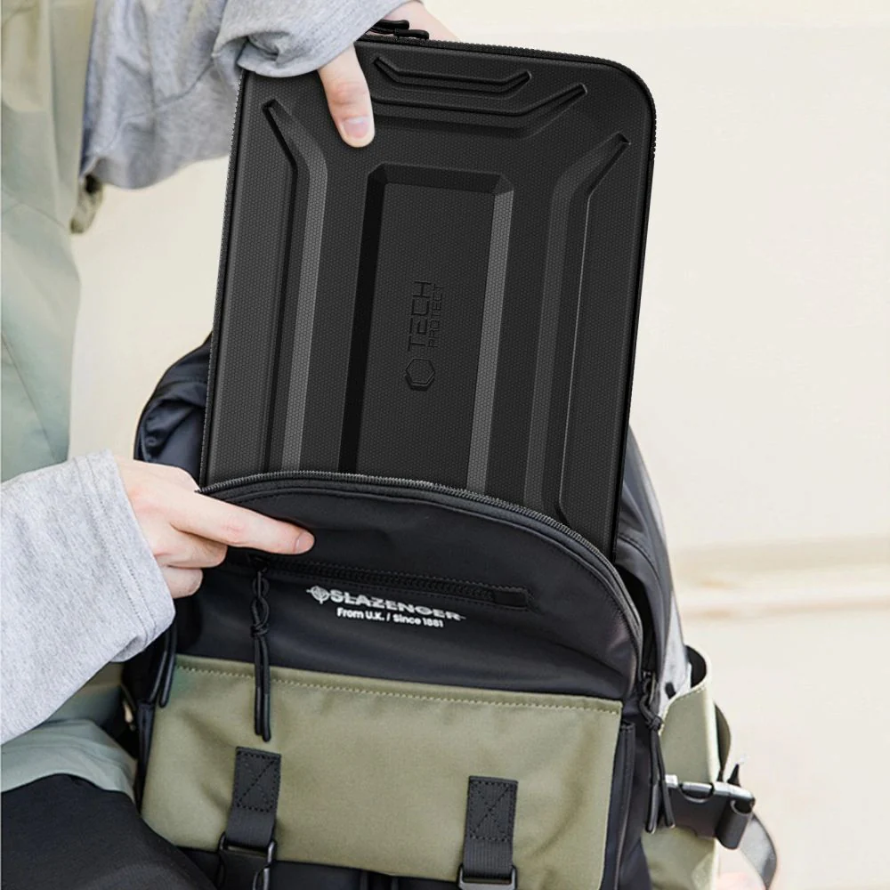 Schutzhülle für 13" / 14" Laptop, Tech-Protect Kevlar Pro, Schwarz - Image 11