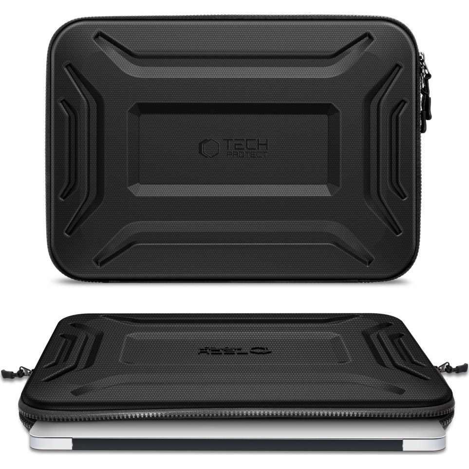 Schutzhülle für 13" / 14" Laptop, Tech-Protect Kevlar Pro, Schwarz - Image 3