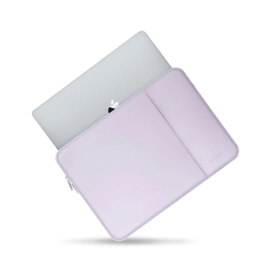 Schutzhülle für 14" Laptop, Tech-Protect Neopren, Violett - Image 3
