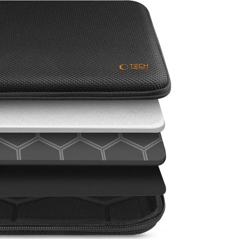 Schutzhülle für 15-16“ Laptop, Tech-Protect Hardpouch, Schwarz - Image 7