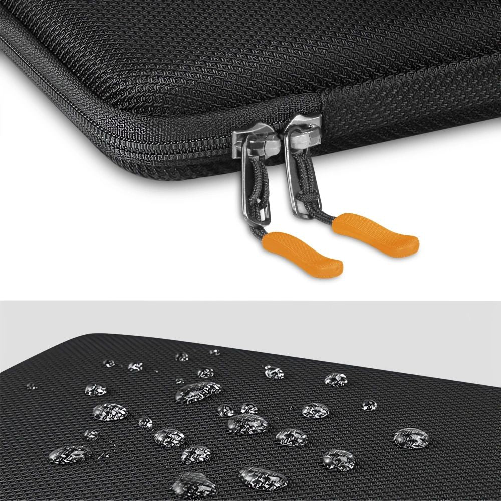 Schutzhülle für 15-16“ Laptop, Tech-Protect Hardpouch, Schwarz mit Orangen Elementen - Image 3