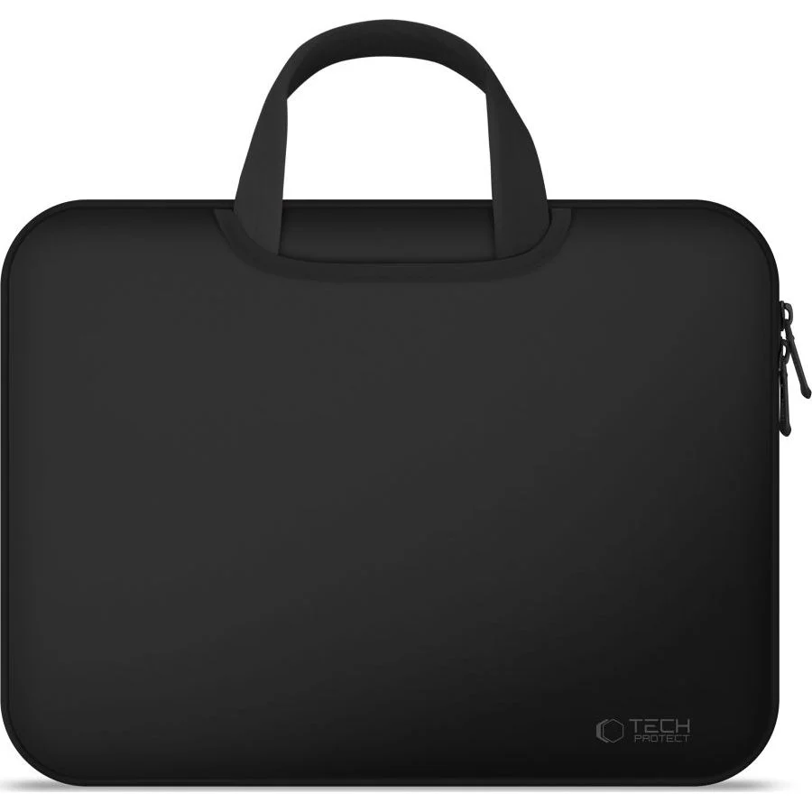 Schutzhülle für 15" / 16" Laptop, Tech-Protect Neopren Bag, Schwarz