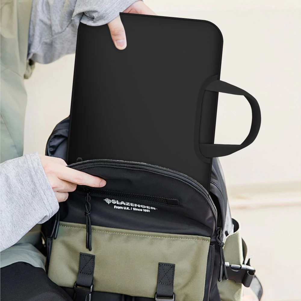 Schutzhülle für 15" / 16" Laptop, Tech-Protect Neopren Bag, Schwarz - Image 6