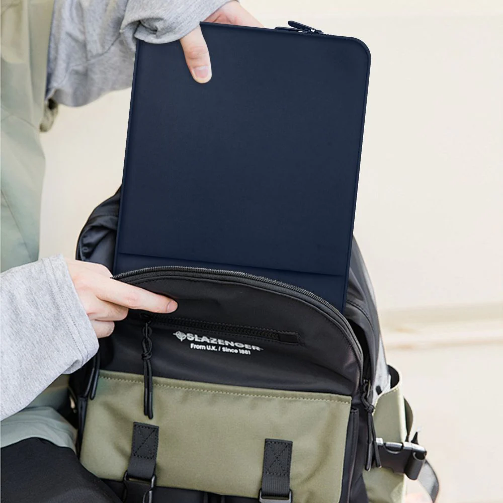 Schutzhülle für 15" / 16" Laptop, Tech-Protect Neopren, Dunkelblau - Image 8