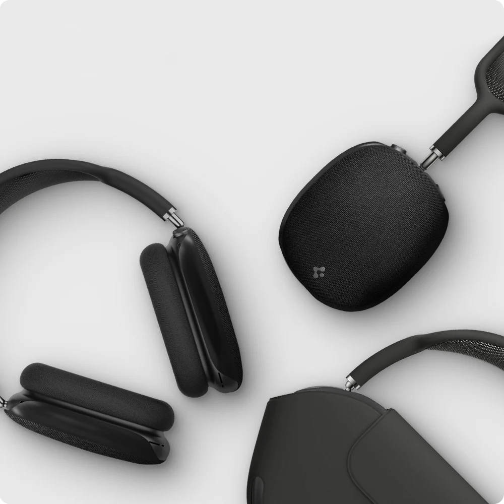 Schutzhülle für AirPods Max, Spigen Urban Fit, Schwarz - Image 7