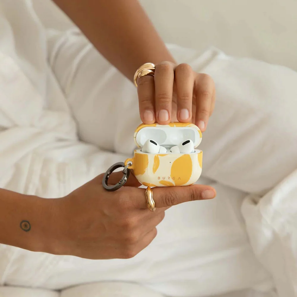 Schutzhülle für AirPods Pro 2, Burga Lemon Tart, Gelb mit Zitronenmuster - Image 5