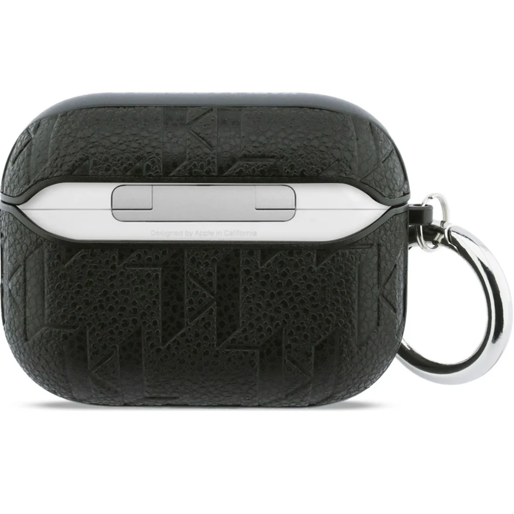 Schutzhülle für AirPods Pro 3, Karl Lagerfeld Monogram Karl Head, Schwarz - Image 2
