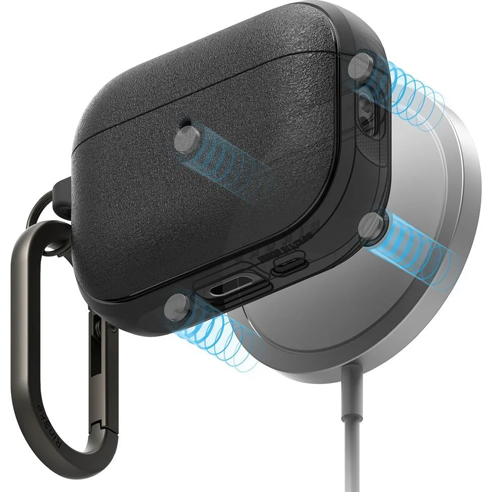 Schutzhülle für AirPods Pro 3, Ringke Onyx Magnetic mit MagSafe, Schwarz - Image 6