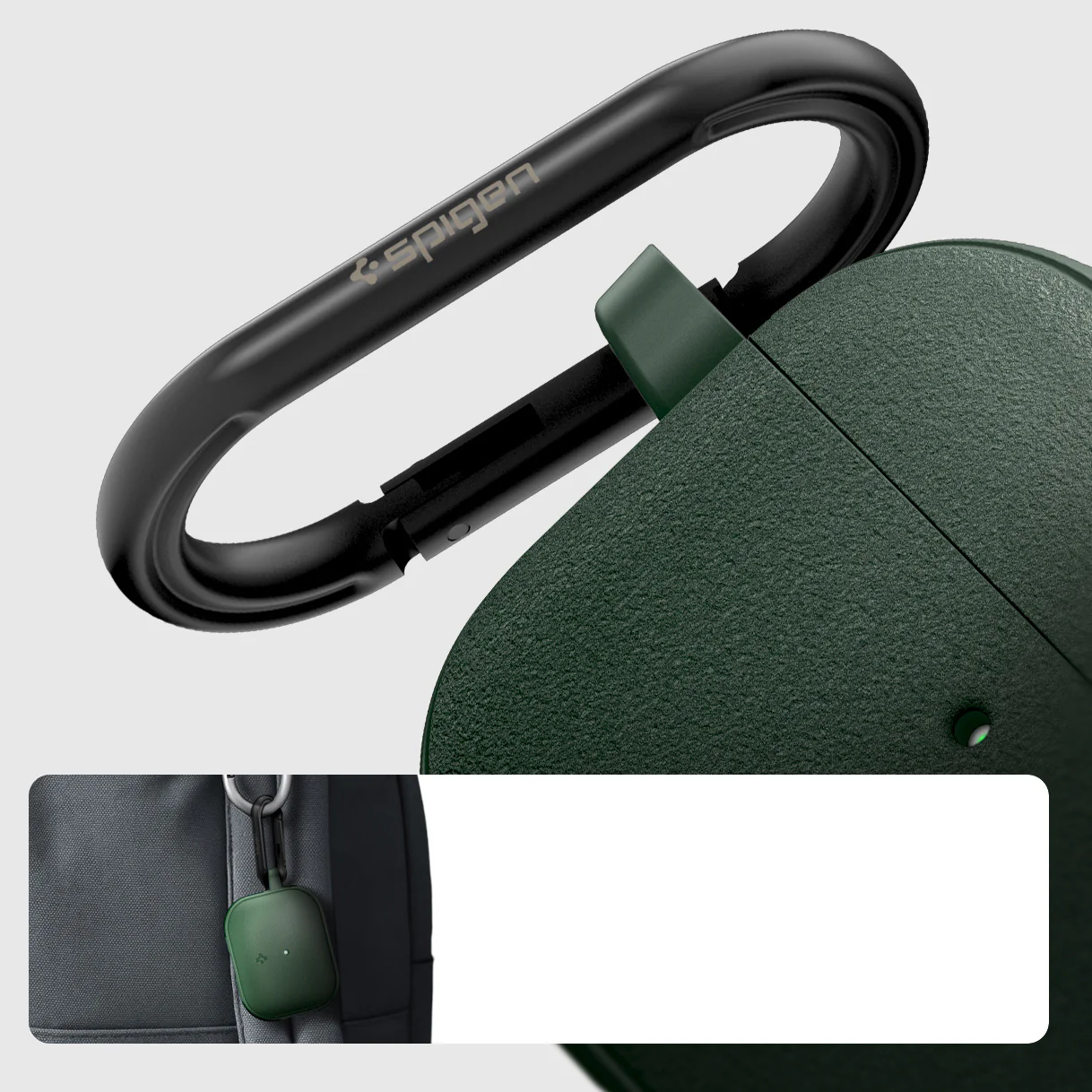 Schutzhülle für AirPods Pro 3, Spigen Vault, Grün - Image 14