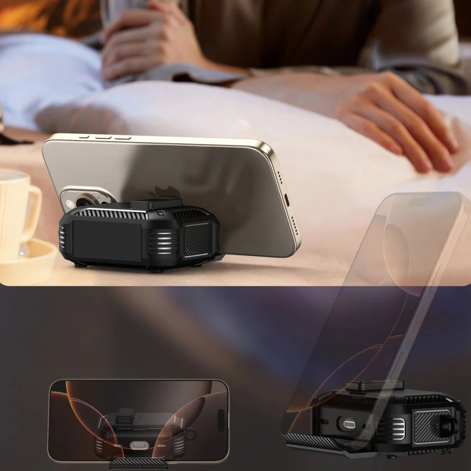 Schutzhülle für AirPods Pro 3, Tech-Protect Carbonox mit MagSafe, Schwarz - Image 7