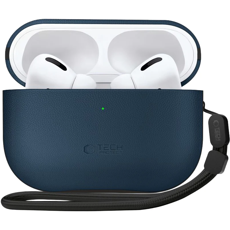 Schutzhülle für AirPods Pro 3, Tech-Protect NaturalFit, Dunkelblau - Image 2