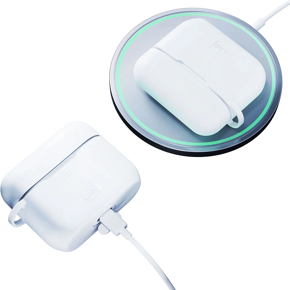 Schutzhülle für Apple AirPods Pro 3, 3mk Silicone Earphones Case, Weiß - Image 10