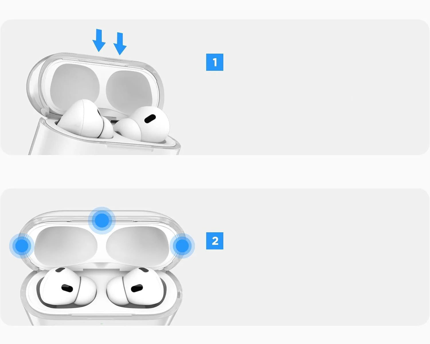 Schutzhülle für Apple AirPods Pro 3, Spigen Liquid Crystal, Transparent - Image 14