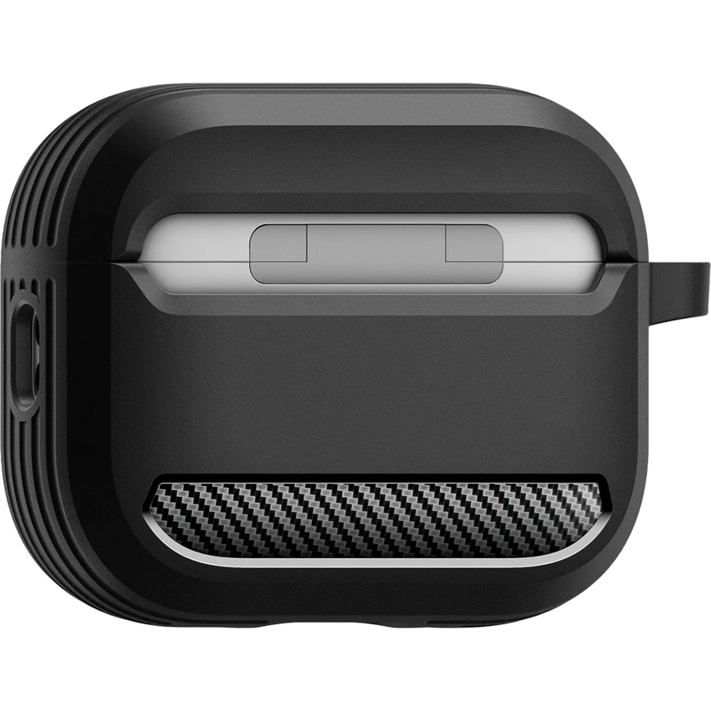 Schutzhülle für Apple AirPods Pro 3, Spigen Rugged Armor, Schwarz - Image 7