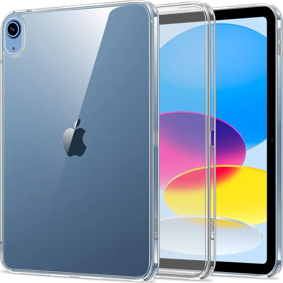 Schutzhülle für Apple iPad 10 2022, 11 2025, Tech-Protect Flexair Hybrid, Transparent - Image 2
