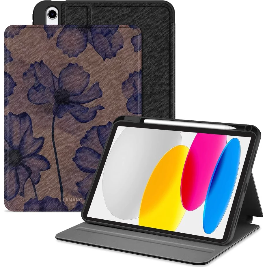 Schutzhülle für Apple iPad 11 2025 / 10.9 2022, Tech-Protect Lamano, Braun - Image 2