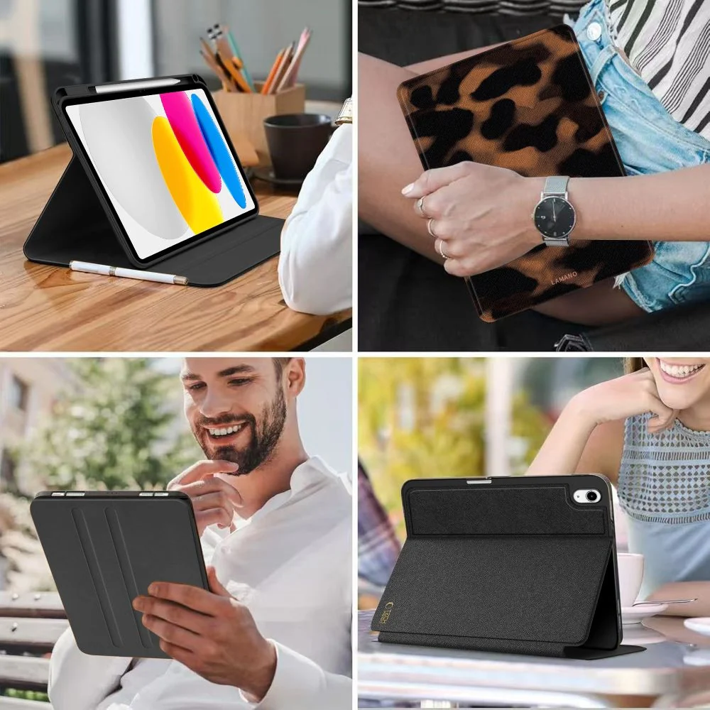 Schutzhülle für Apple iPad 11 2025 / 10.9 2022, Tech-Protect Lamano, Gemustert - Image 9