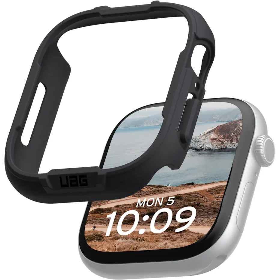 Schutzhülle für Apple Watch 11 / 10 (46 mm), Urban Armor Gear Scout, Schwarz