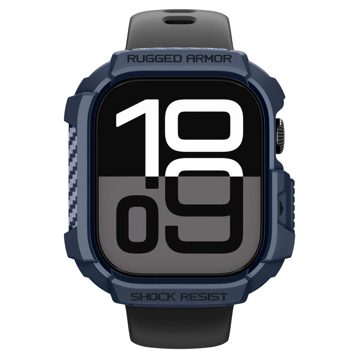 Schutzhülle für Apple Watch 11 / 10 42 mm, Spigen Rugged Armor 2, Dunkelblau - Image 8