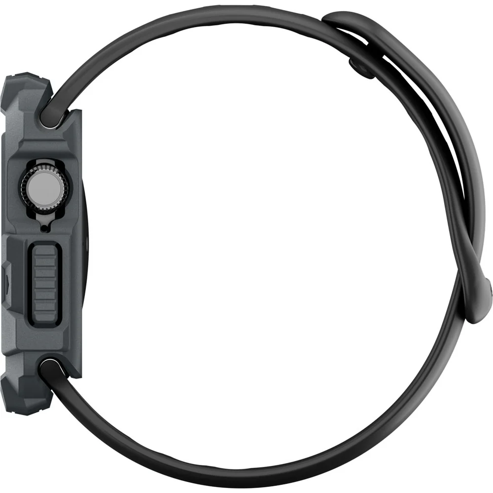 Schutzhülle für Apple Watch 11 / 10 46 mm, Spigen Rugged Armor 2, Grau - Image 8