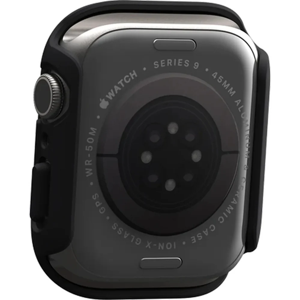 Schutzhülle für Apple Watch 7 / 8 / 9 45mm, Urban Armor Gear Scout, Schwarz - Image 3
