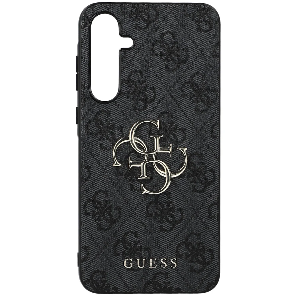 Schutzhülle für Galaxy A55, Guess HardCase 4G Big Metal Logo, Schwarz