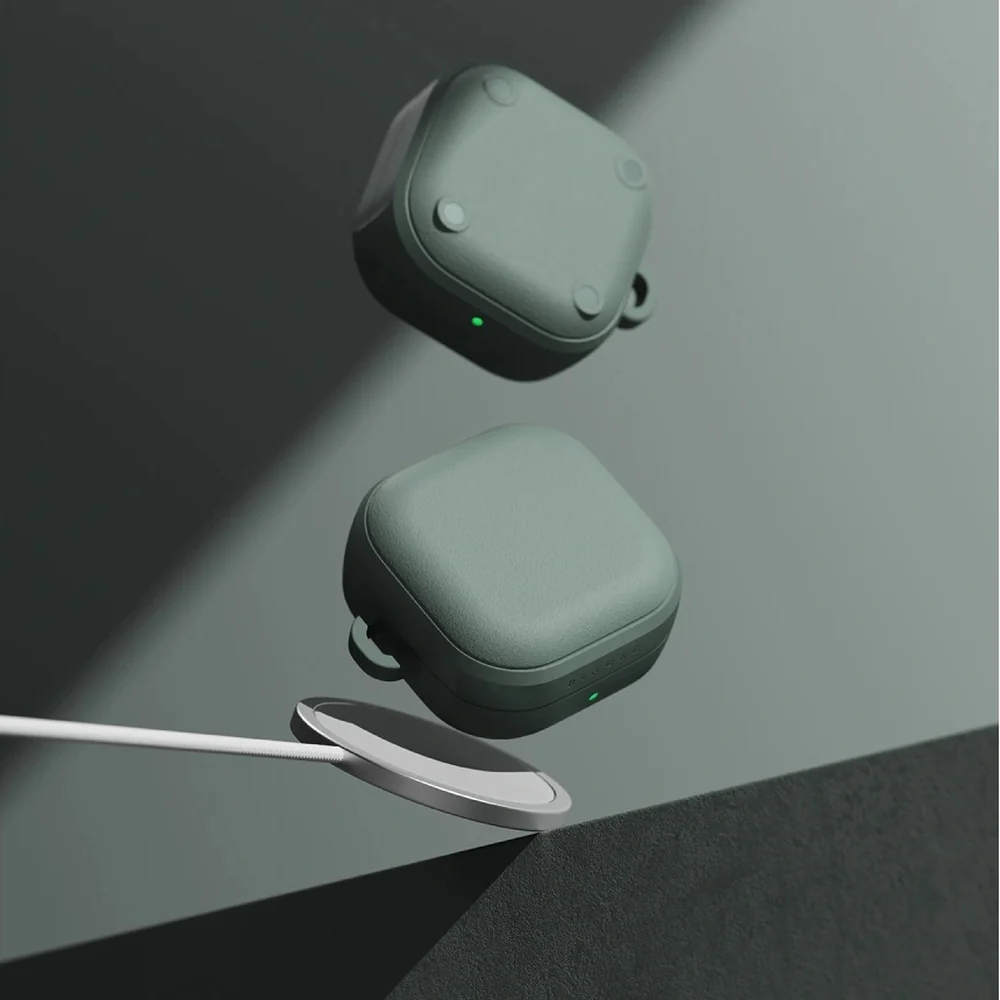 Schutzhülle für Galaxy Buds 4 / 4 Pro, Ringke Onyx Magnetic mit MagSafe, Grün - Image 3