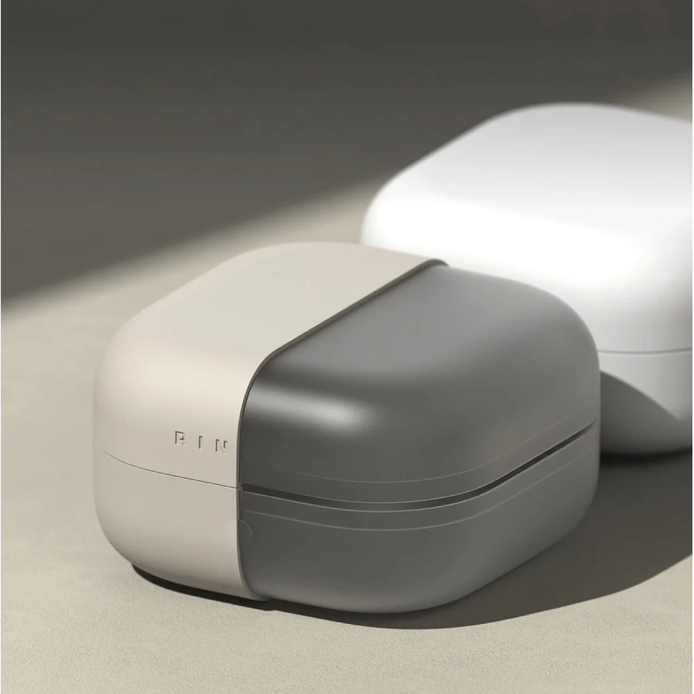 Schutzhülle für Galaxy Buds 4 / 4 Pro, Ringke Silicone, Beige - Image 3