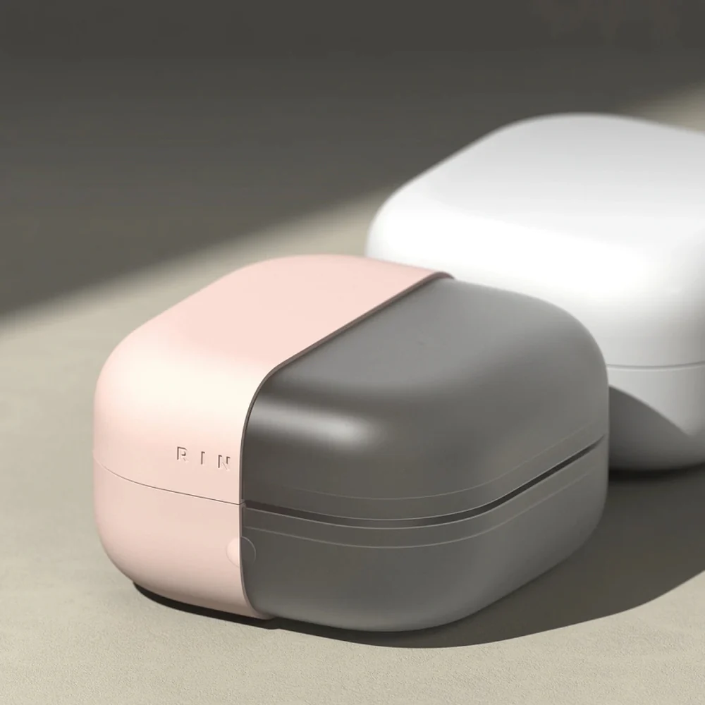 Schutzhülle für Galaxy Buds 4 / 4 Pro, Ringke Silicone, Rosa - Image 3