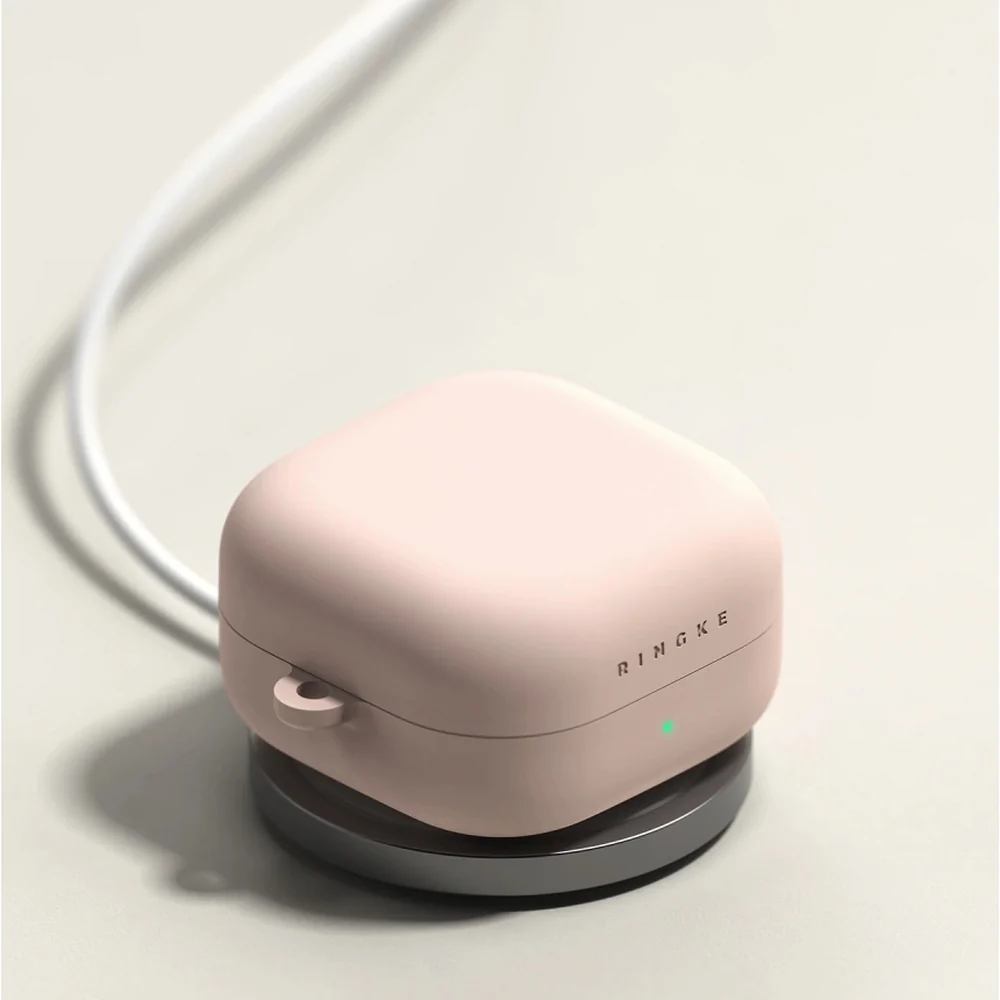 Schutzhülle für Galaxy Buds 4 / 4 Pro, Ringke Silicone, Rosa - Image 5