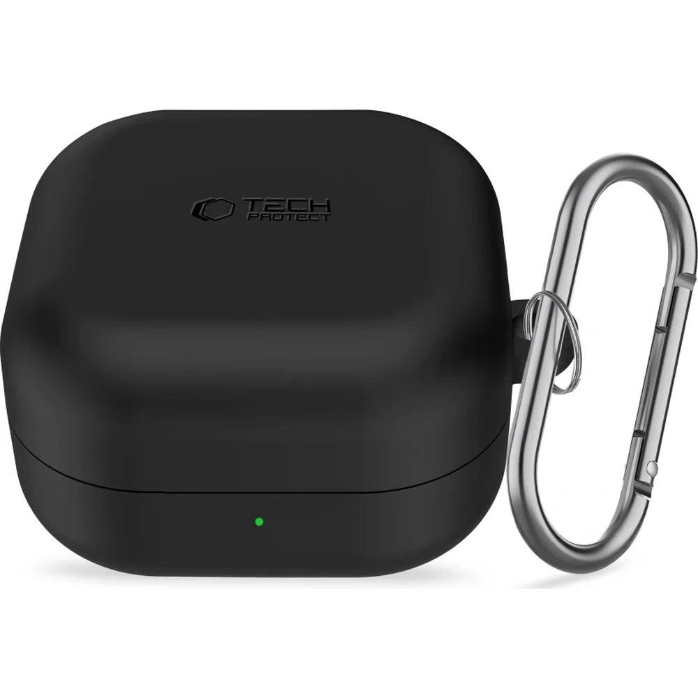 Schutzhülle für Galaxy Buds 4 / 4 Pro, Tech-Protect Silicone Hook, Schwarz - Image 3