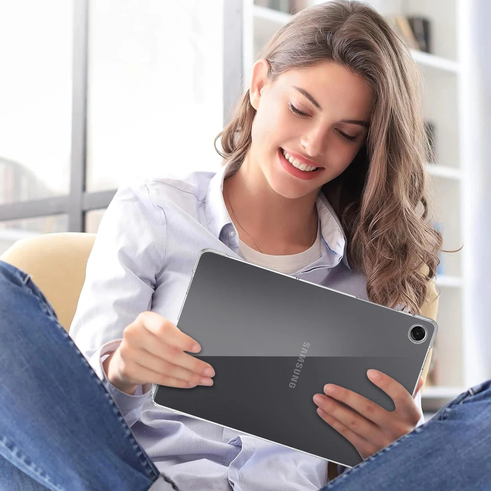 Schutzhülle für Galaxy Tab A9 / Tab A11, Tech-Protect Flexair, Transparent - Image 10