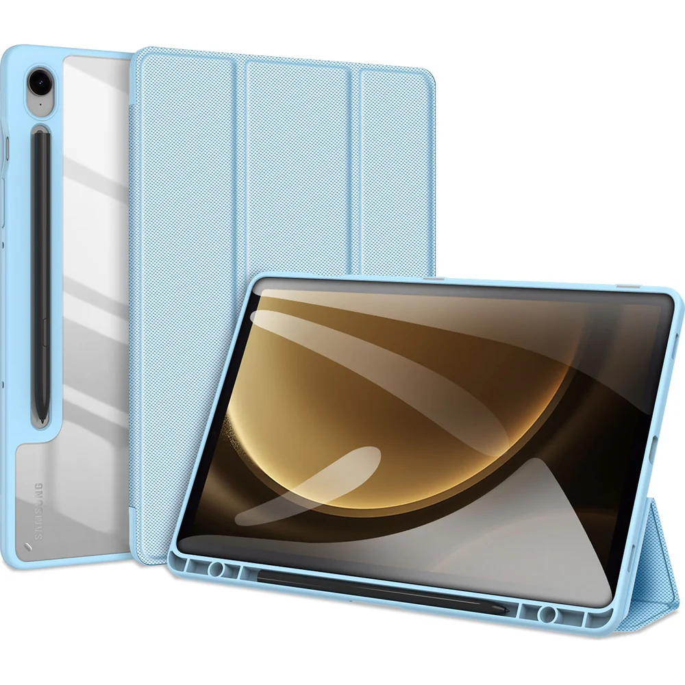 Schutzhülle für Galaxy Tab S10 FE / S9 FE / S9, Dux Ducis Toby, Blau