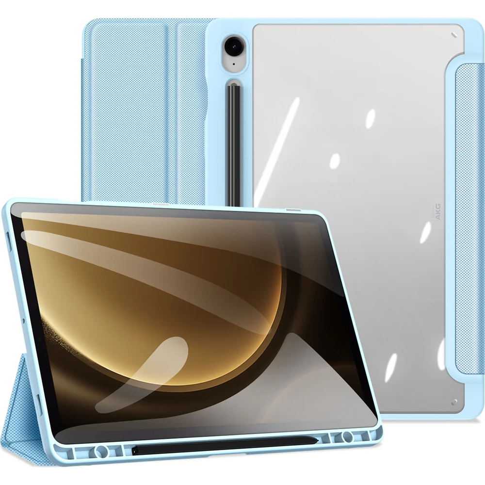 Schutzhülle für Galaxy Tab S10 FE / S9 FE / S9, Dux Ducis Toby, Blau - Image 11