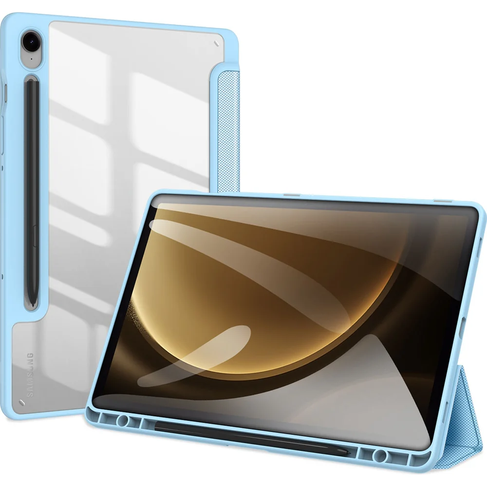 Schutzhülle für Galaxy Tab S10 FE / S9 FE / S9, Dux Ducis Toby, Blau - Image 4