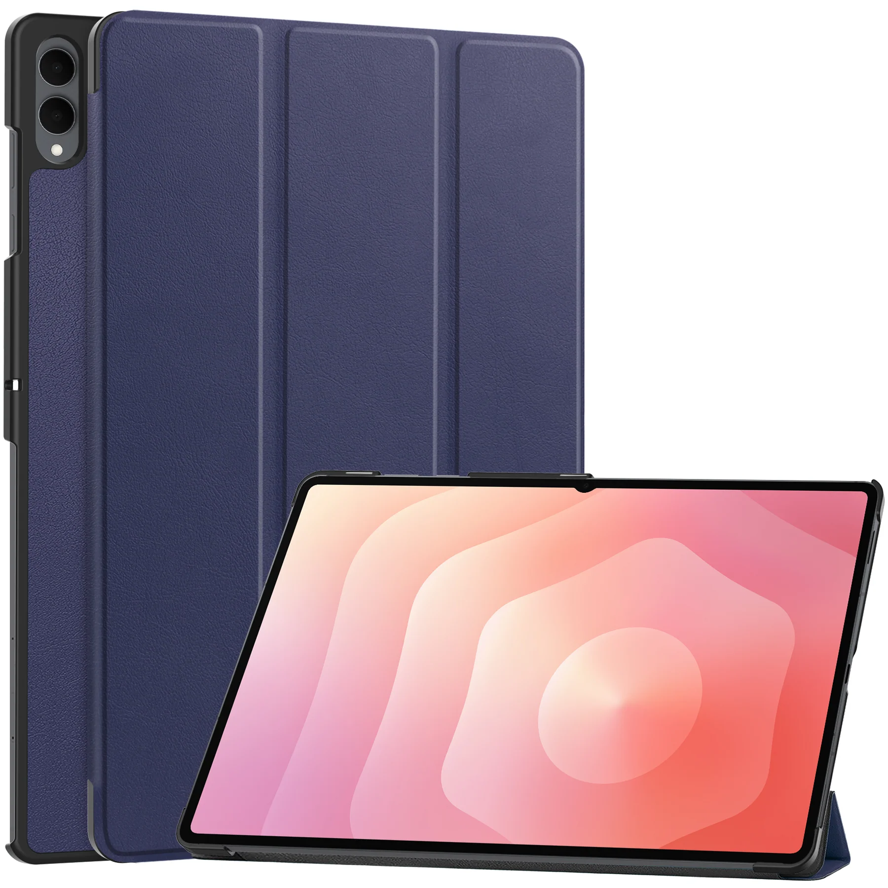 Schutzhülle für Galaxy Tab S11 Ultra, Bizon Case Tab Croc, Dunkelblau