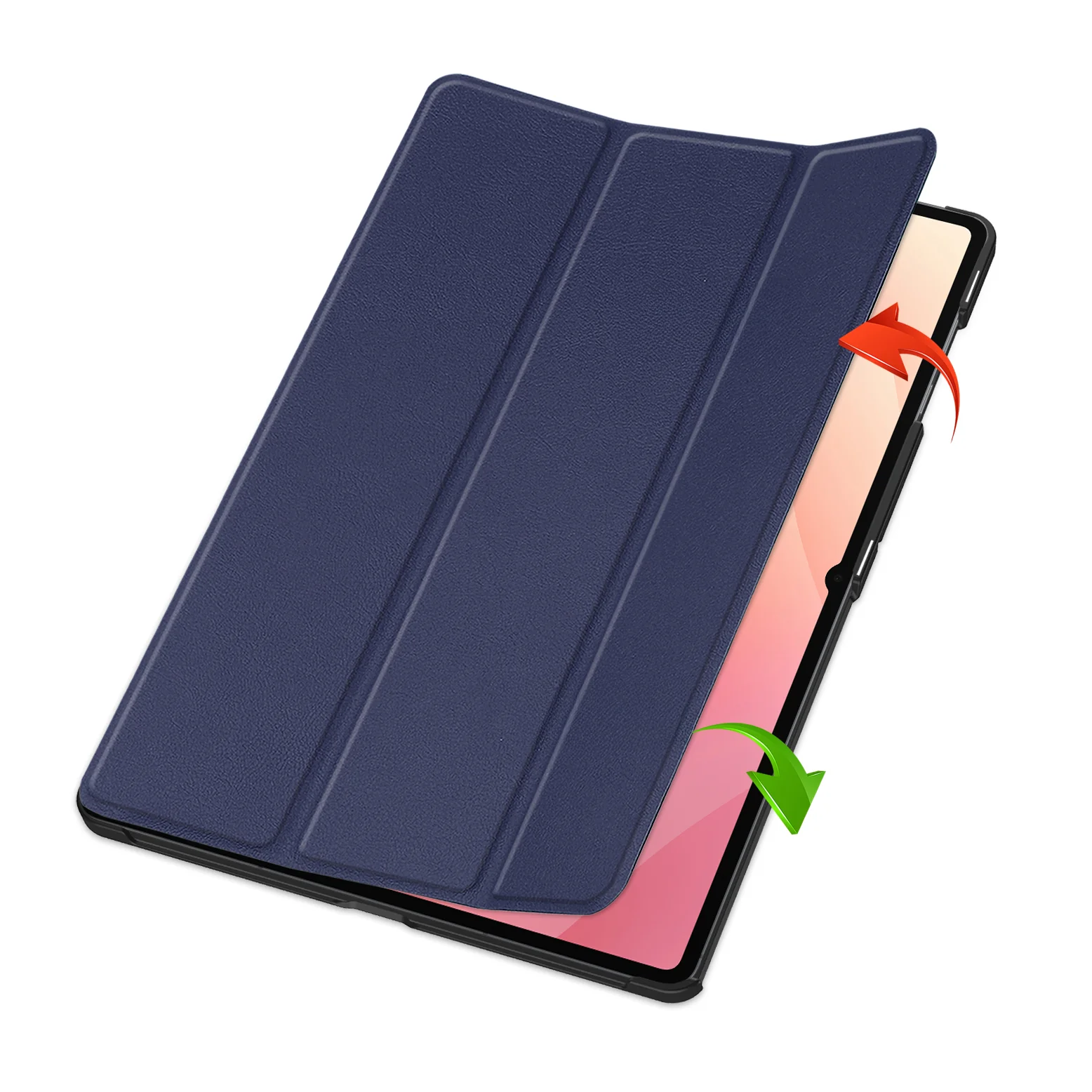 Schutzhülle für Galaxy Tab S11 Ultra, Bizon Case Tab Croc, Dunkelblau - Image 6