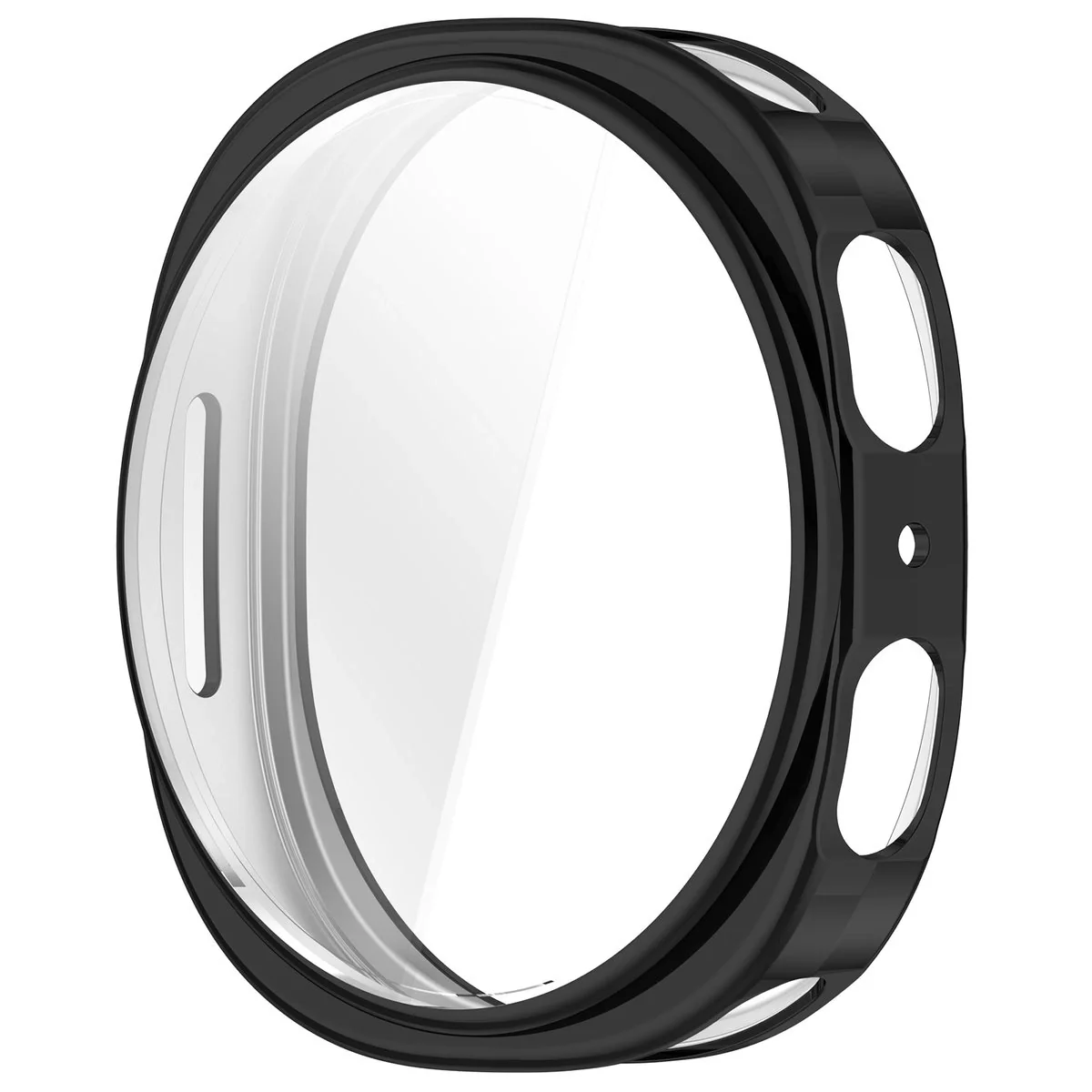 Schutzhülle für Galaxy Watch 8 44 mm, Bizon Case Watch Felipe, Schwarz - Image 3