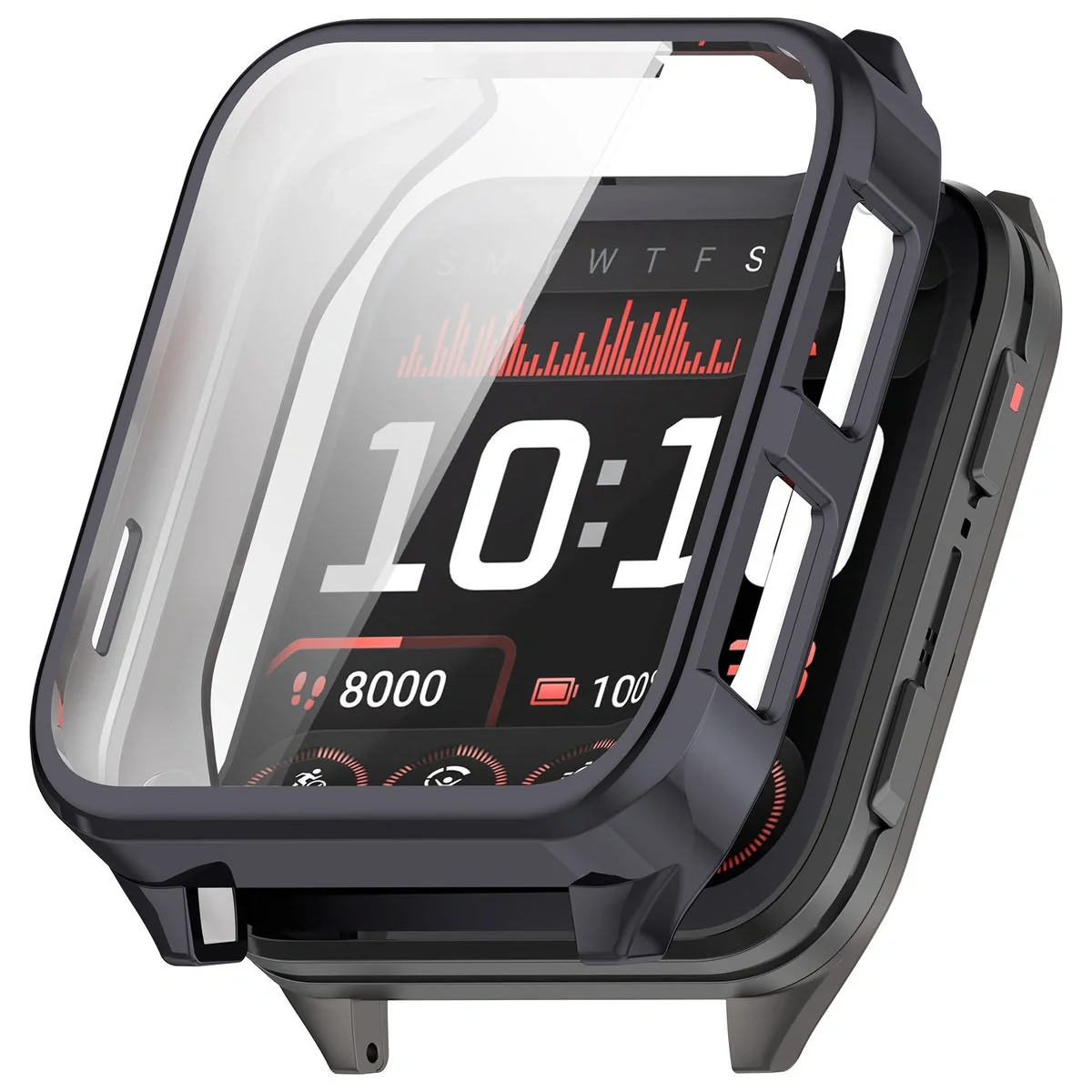 Schutzhülle für Garmin Venu X1, Bizon Case Watch Felipe, Grau - Image 7