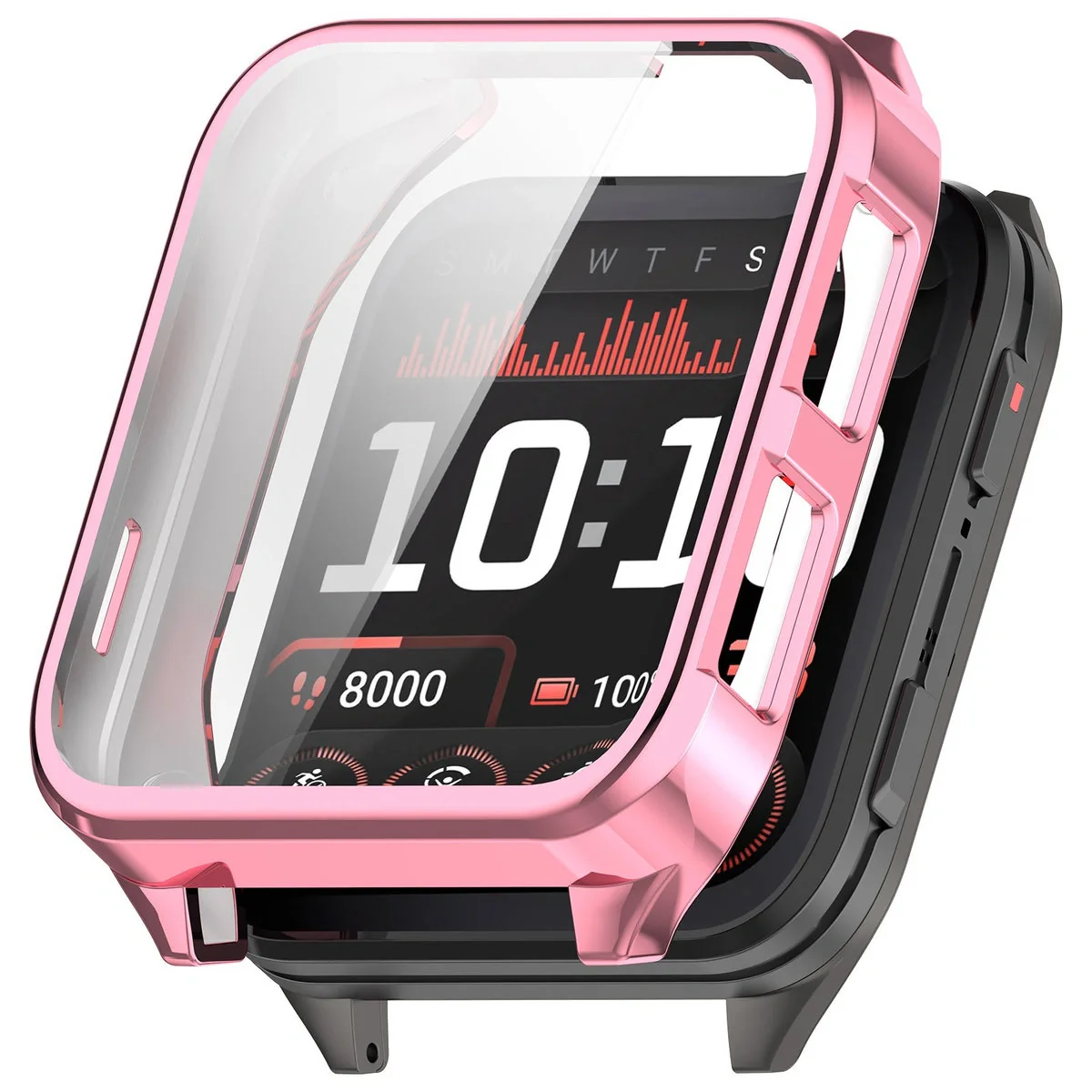 Schutzhülle für Garmin Venu X1, Bizon Case Watch Felipe, Rosa - Image 7