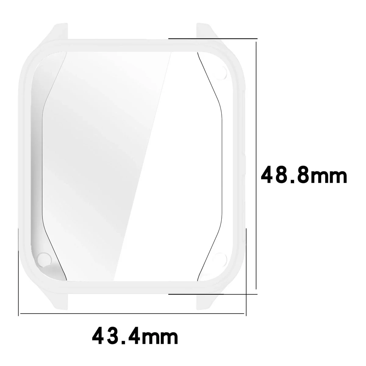 Schutzhülle für Garmin Venu X1, Bizon Case Watch Felipe, Transparent - Image 2