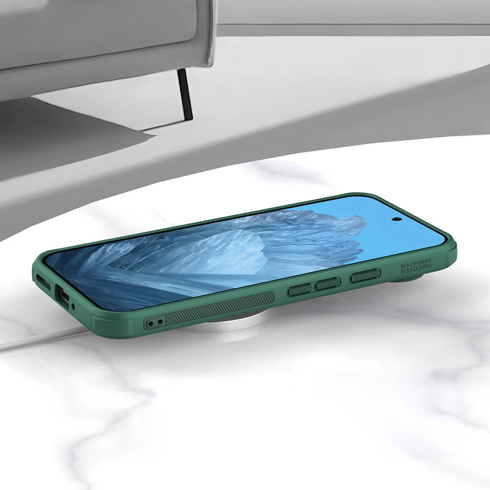 Schutzhülle für Google Pixel 9 Pro XL, Nillkin Super Frosted Shield Pro Magnetic, Dunkelgrün - Image 7
