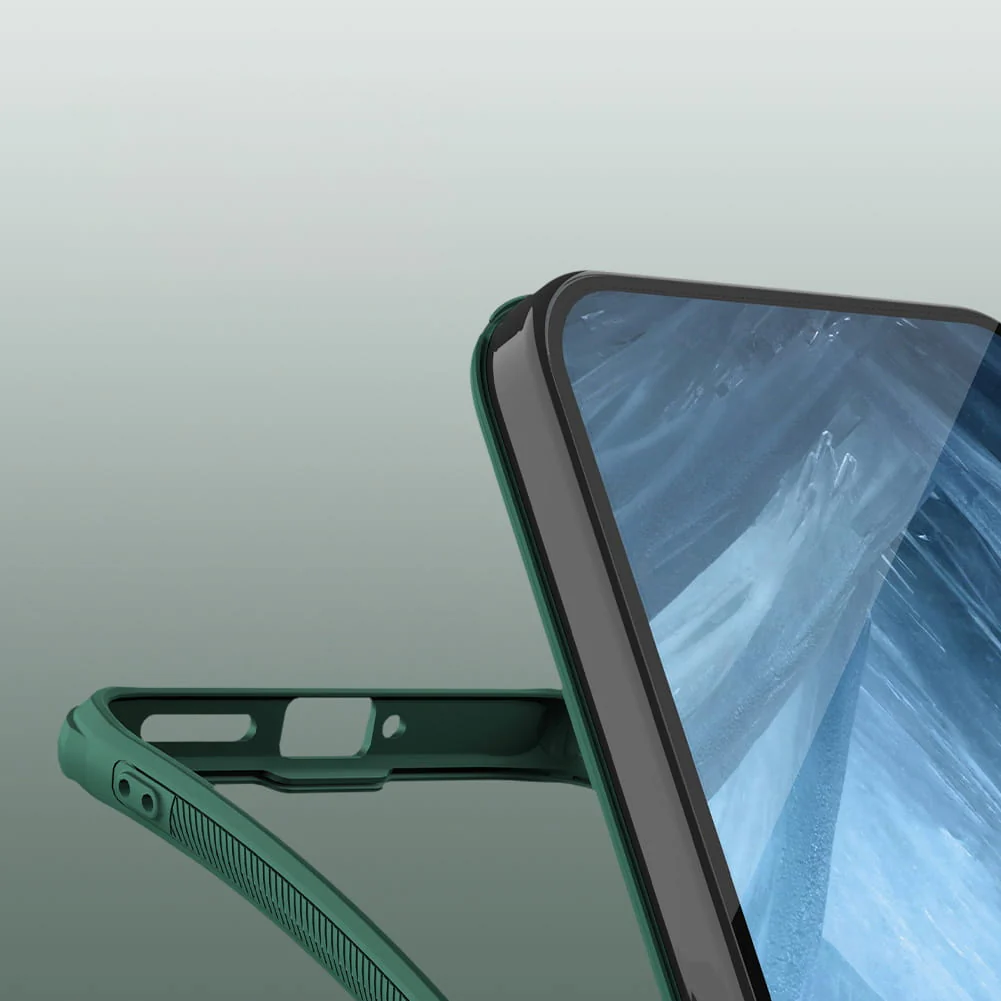 Schutzhülle für Google Pixel 9 Pro XL, Nillkin Super Frosted Shield Pro Magnetic, Dunkelgrün - Image 9