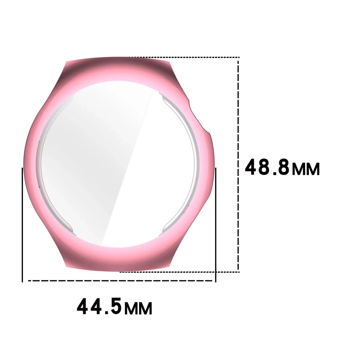Schutzhülle für Huawei Watch 5 42mm, Bizon Case Watch Felipe, Rosa - Image 2