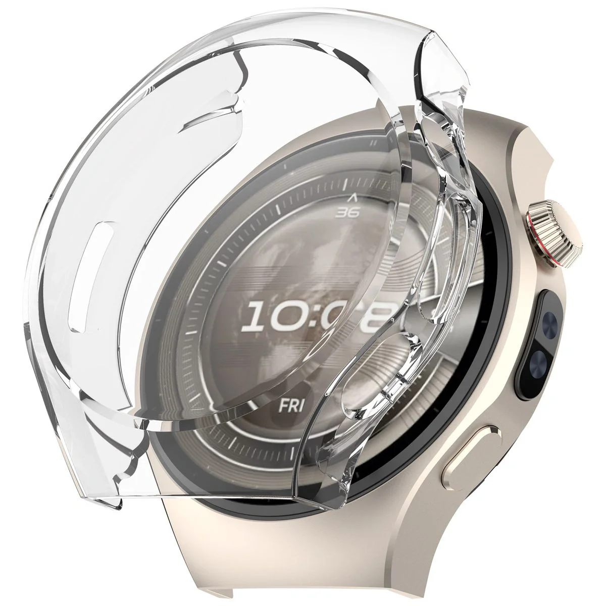 Schutzhülle für Huawei Watch 5 42mm, Bizon Case Watch Felipe, Transparent - Image 7