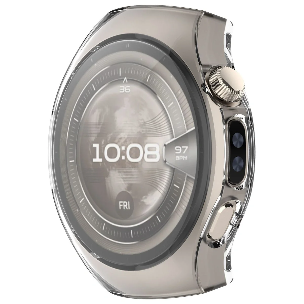 Schutzhülle für Huawei Watch 5 42mm, Bizon Case Watch Felipe, Transparent - Image 8
