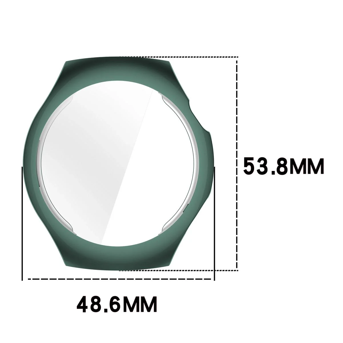 Schutzhülle für Huawei Watch 5 46mm, Bizon Case Watch Felipe, Grün - Image 2
