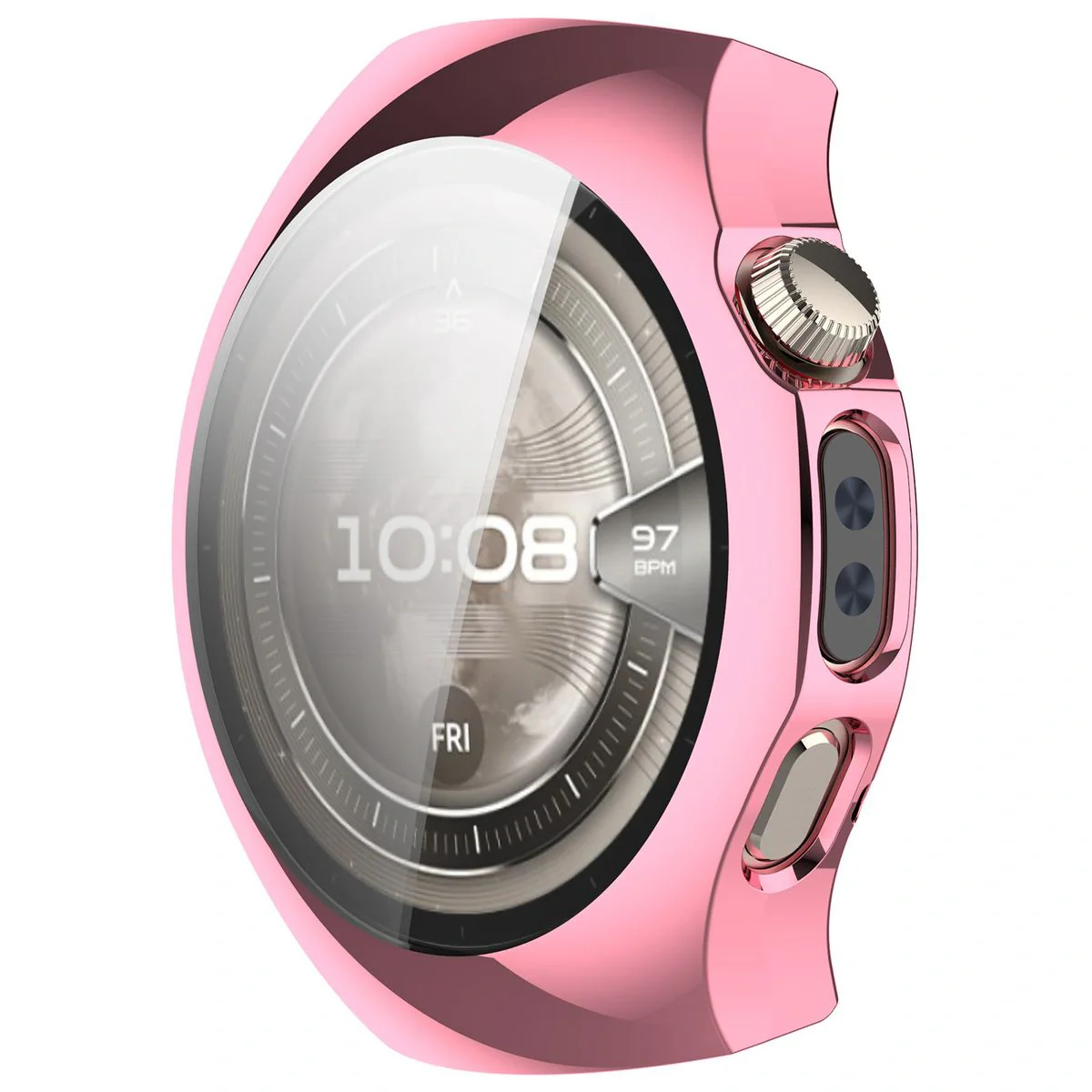 Schutzhülle für Huawei Watch 5 46mm, Bizon Case Watch Felipe, Rosa - Image 8