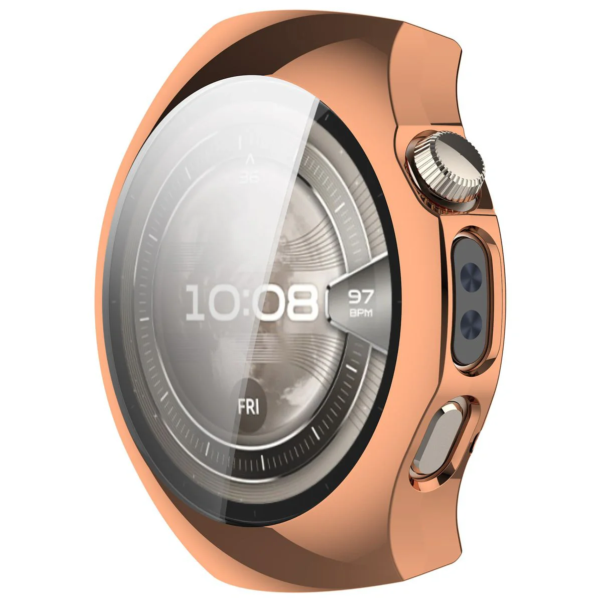 Schutzhülle für Huawei Watch 5 46mm, Bizon Case Watch Felipe, Rosegold - Image 8