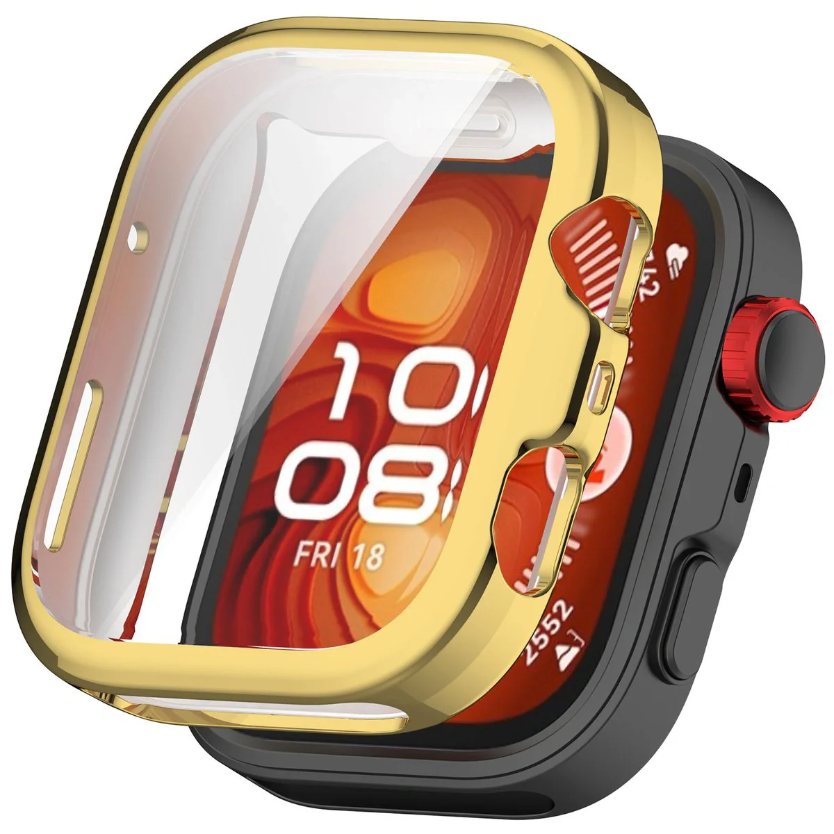 Schutzhülle für Huawei Watch Fit 4, Bizon Case Watch Felipe, Gold - Image 8